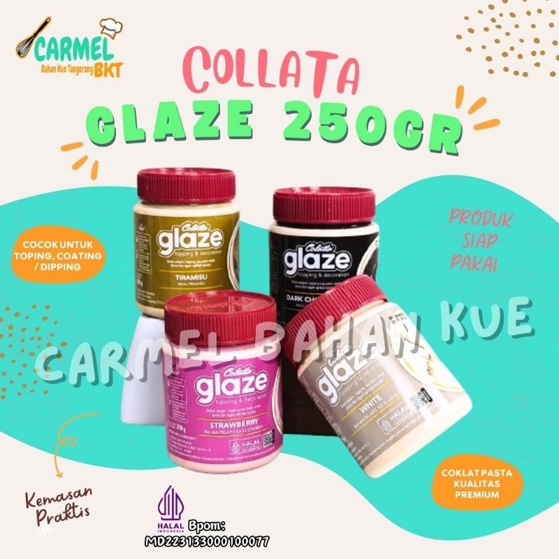 

Colatta Glaze 250gr - Dip Glaze Topping Donat