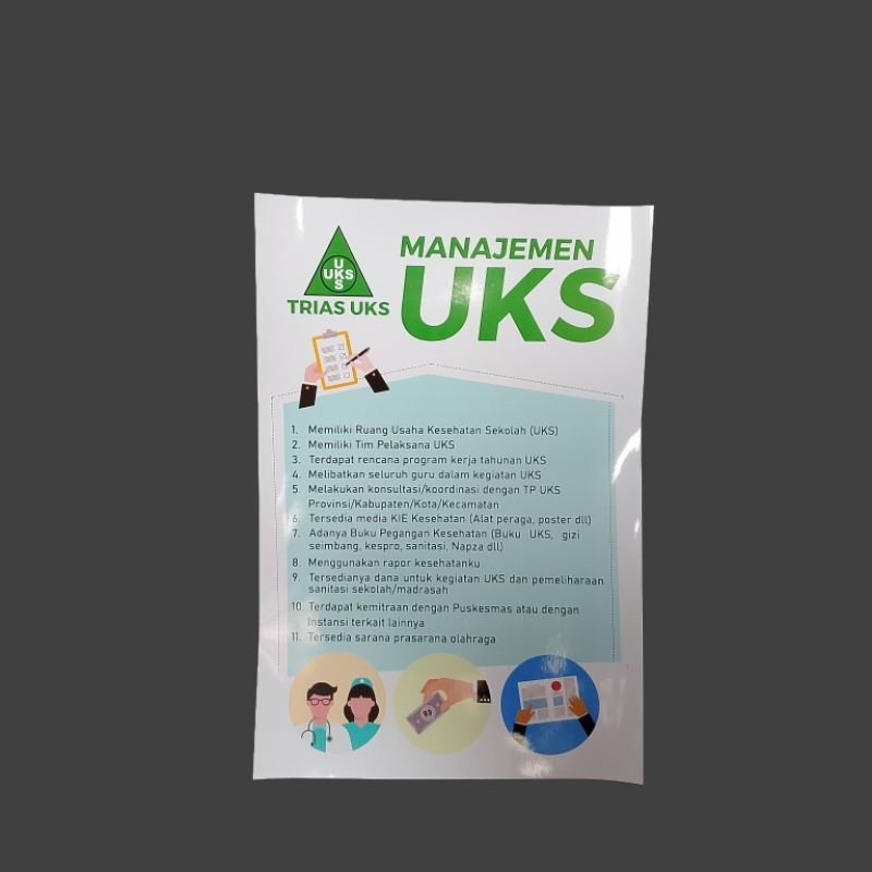 Poster Trias UKS Manajemen UKS