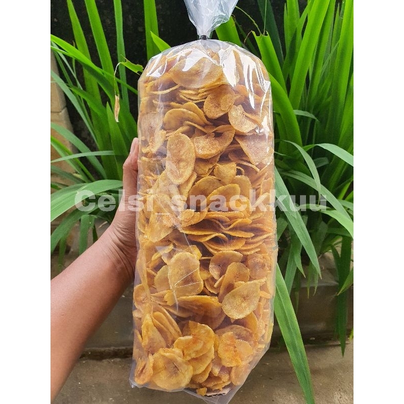 

1Kg keripik pisang manis madu ,enak gurih lezat bisa COD