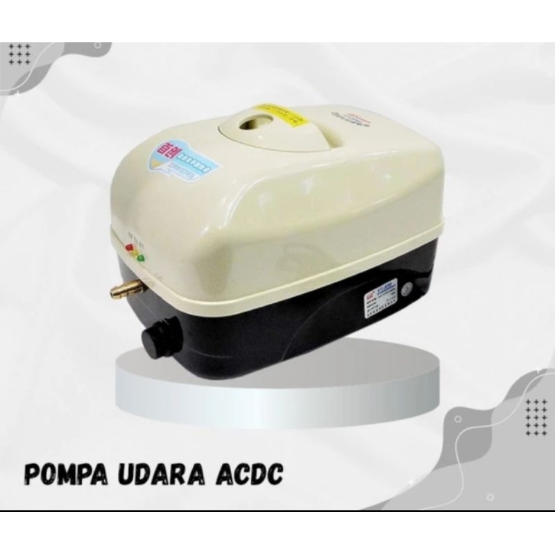 Aerator Koi Kolam AC/DC Sunsun YT 888 Emergency Pompa Udara Oksigen Air pump
