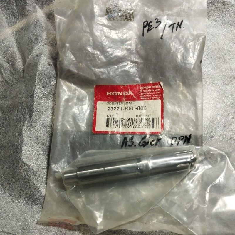 23221-KFL-860 original ahm astra Honda motor hgp genuine part COUNTERSHAFT As gear ger gigi tarik de