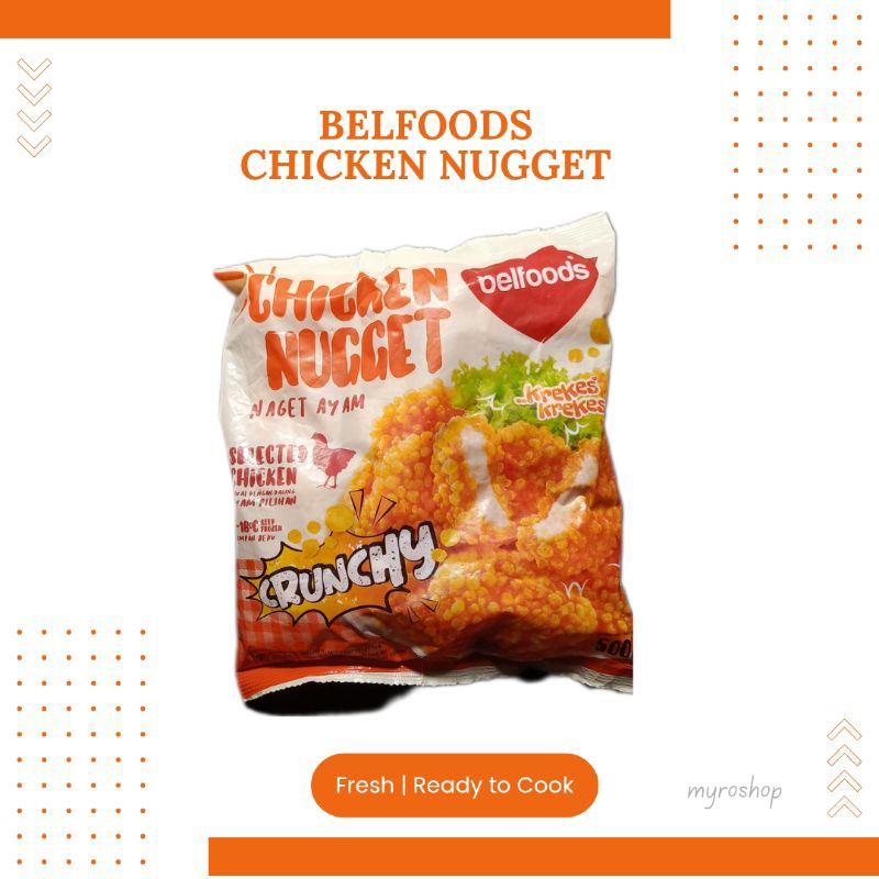 

Belfoods Chicken Nugget Crunchy 500g