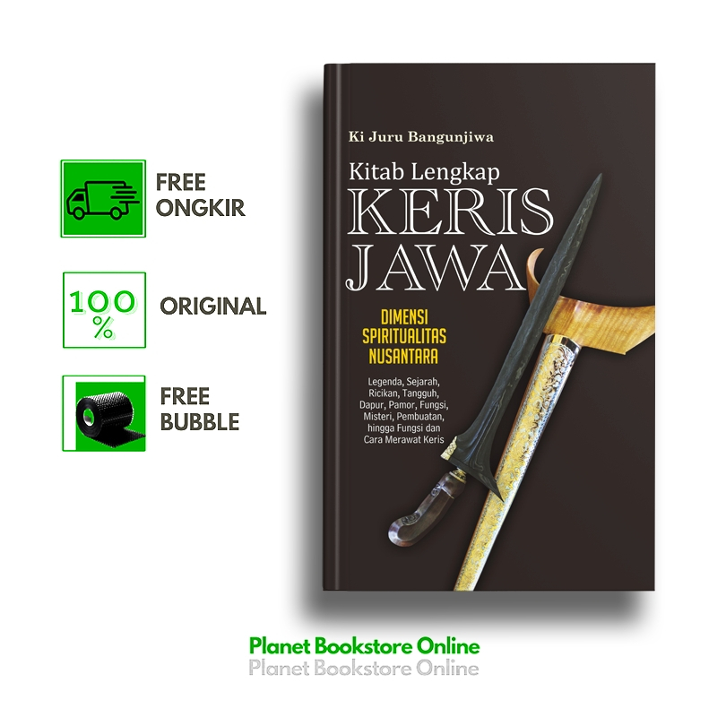 Buku Kitab Lengkap Keris Jawa (Hard Cover)