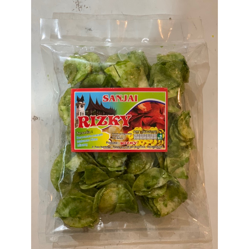 

Keripik Lado Ijo/Keripik Sanjai Ijo
