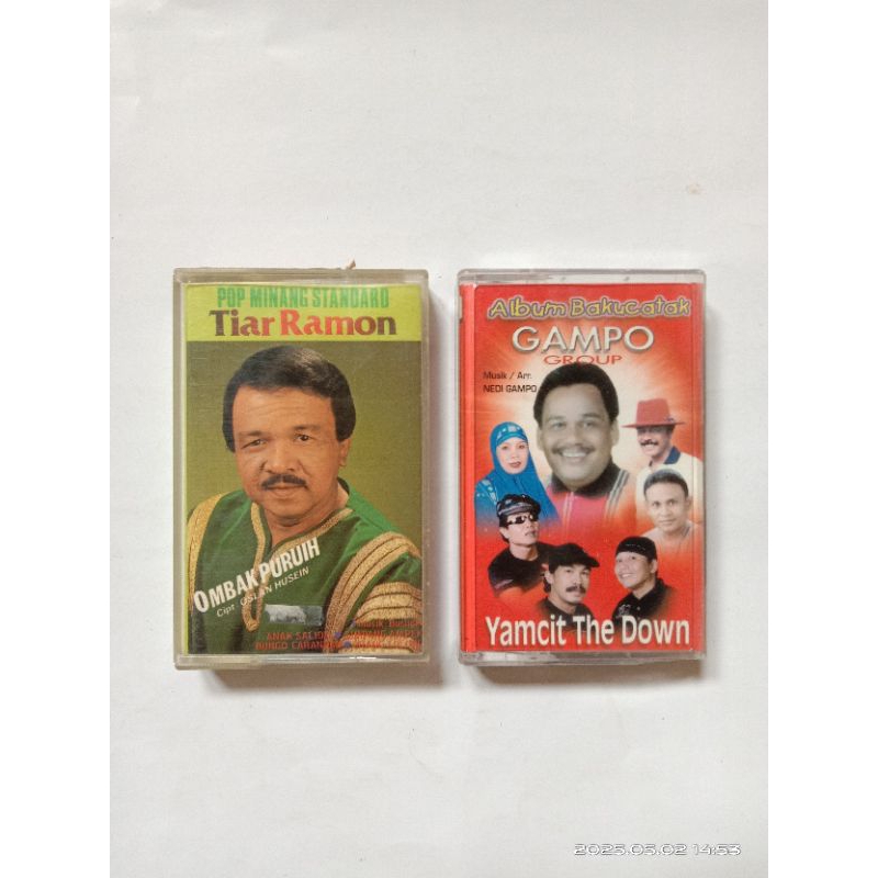 KASET PITA LAGU MINANG / KASET PITA ALBUM LAGU DAERAH MINANG