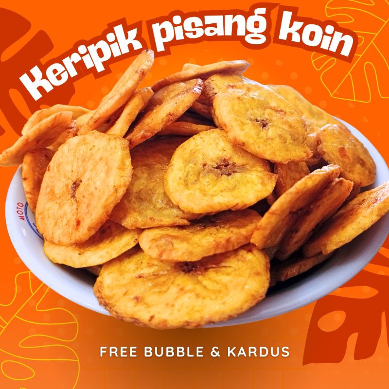 

keripik pisang koin 500 gr