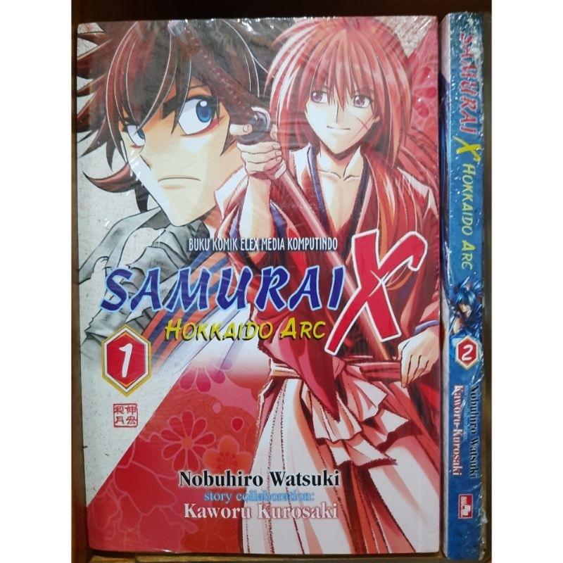 Komik Set - Samurai X Hokkaido Arc by Nobuhiro Watsuki (Volume 1-2)