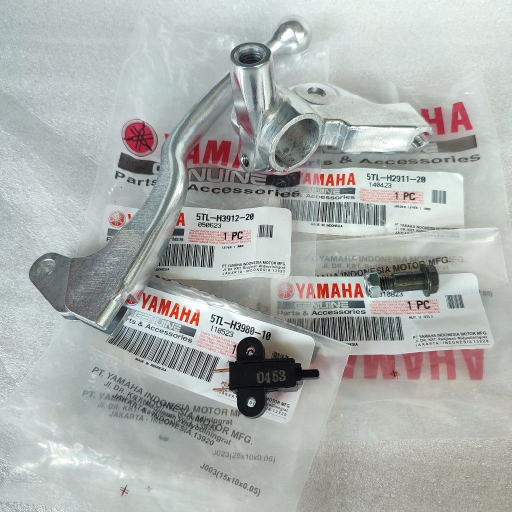 HANDLE REM BELAKANG SET RUMAH BAUT DAN MUR MIO SPORTY SMILE MIO SOUL ORIGINAL YAMAHA 5TL-H3912