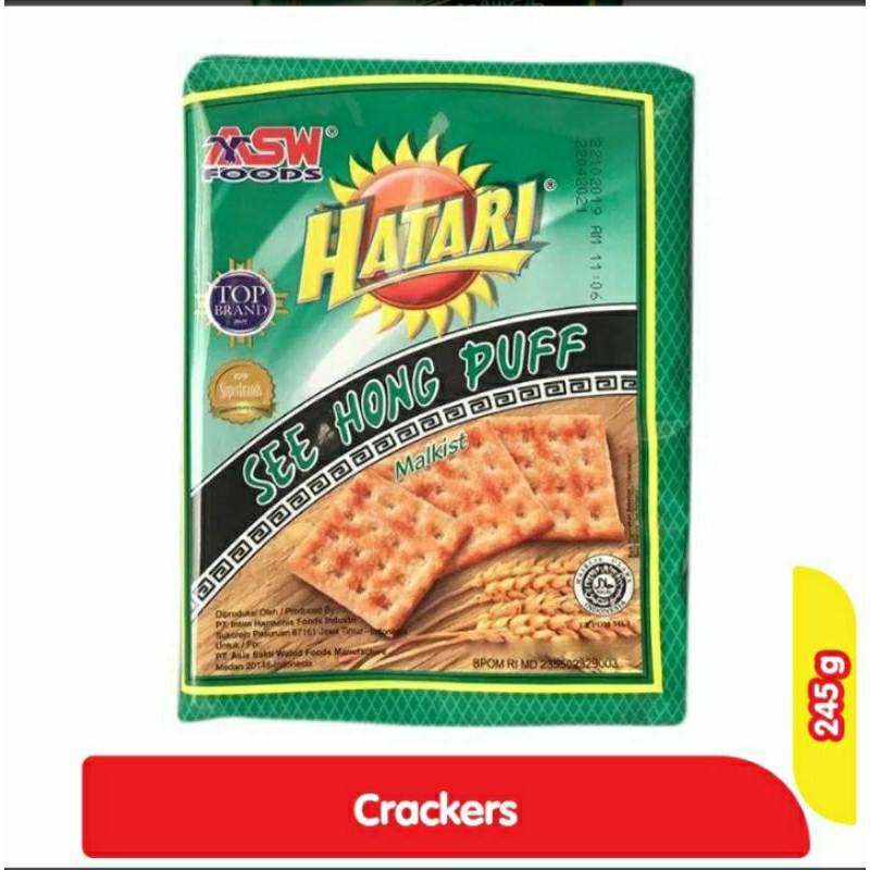 

HATARI See Hong Puff Malkist Cracker 245g