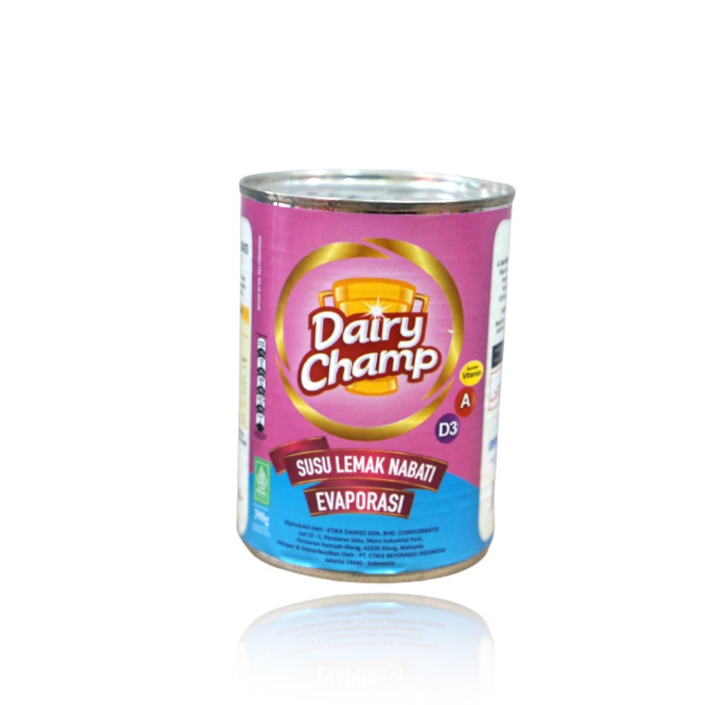 

Evaporated Milk Dairy Champ / Dairy Champ Evaporasi / Dairy Champ Evaporated - 390 Gram