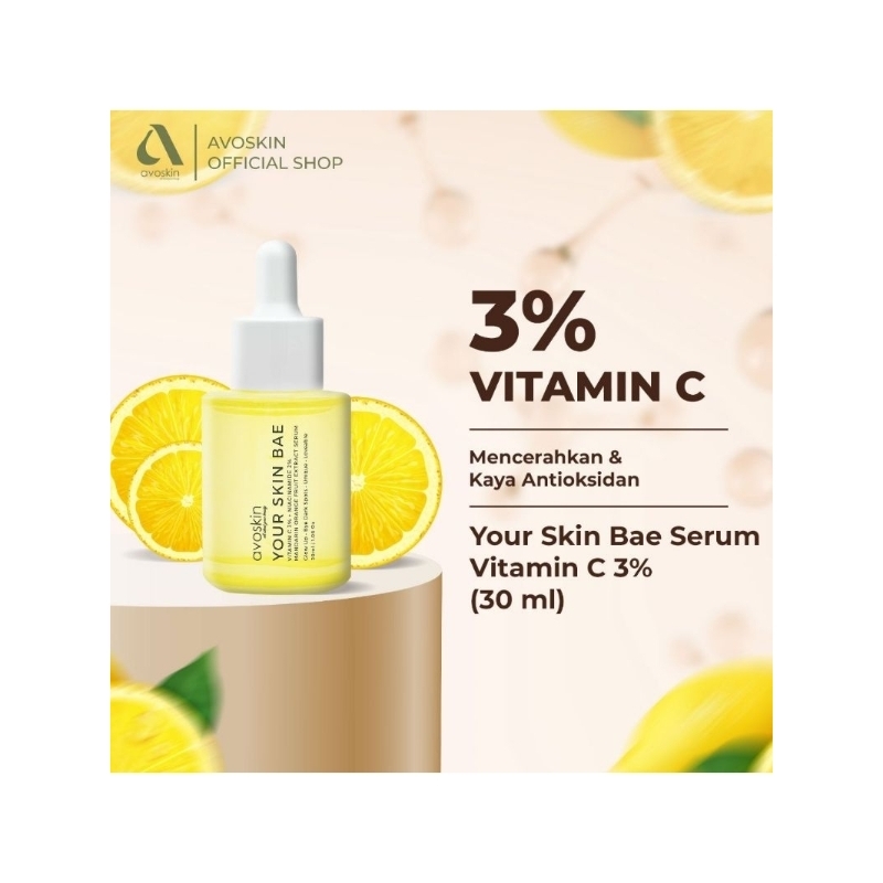 [ PRELOVED ] Avoskin Your Skin Bae 3% Vitamin C by Devyym