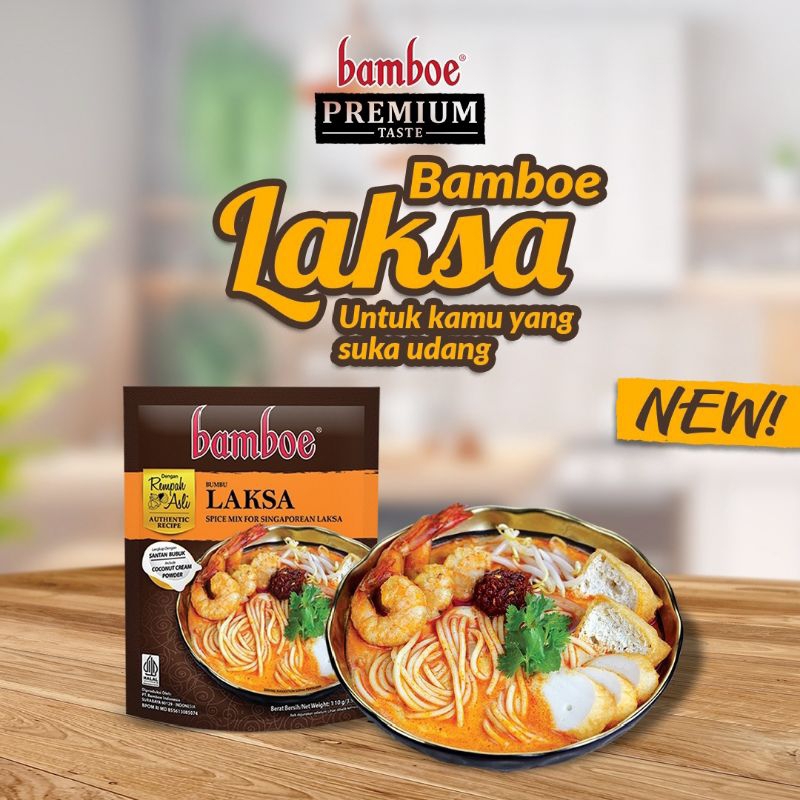 

Bamboe Bumbu Premium Laksa 110gram