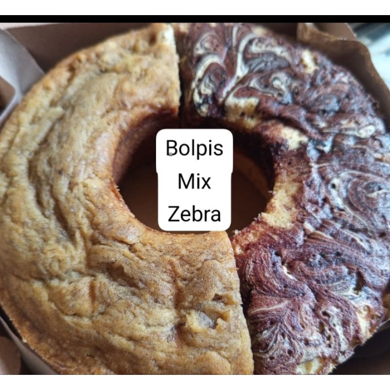 

bolu pisang mix zebraa ukuran 20