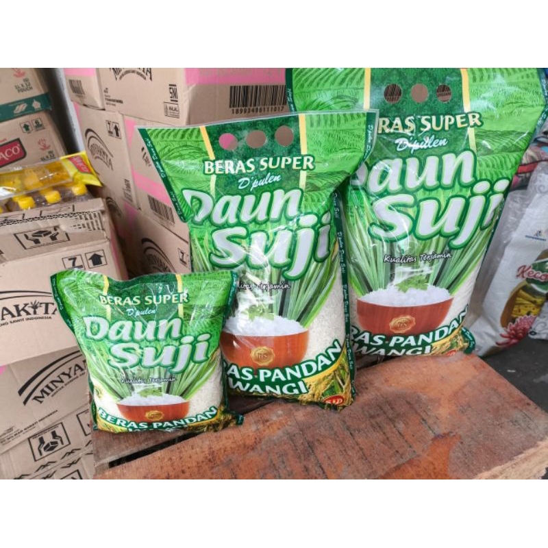 

beras Rojo Lele, Rinjani ,Daun suji 3kg beras punel putih bersih
