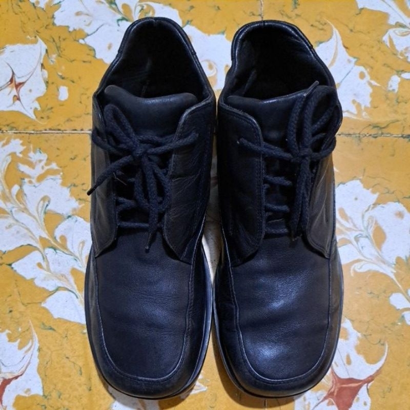 Sepatu Vintage Clarks Kulit Hitam