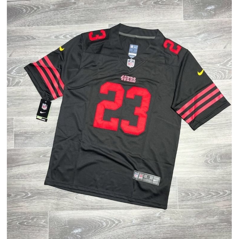jersey nfl rugby 49ers san francisco mc caffrey full printing