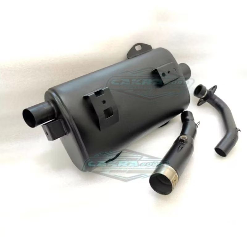 Knalpot Standar racing XMAX 250 - XMAX 300 BLACK DOFF