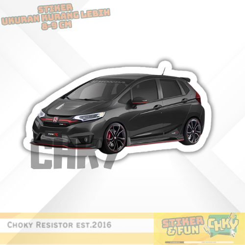 

Stiker Sticker Vinyl Laminasi Glosy HONDA JAZZ GK5 Vol 14
