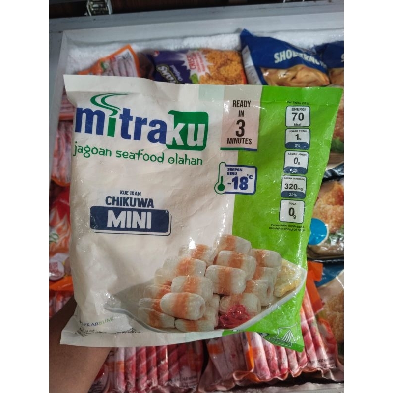

MITRAKU Jagoan Seafood Olahan Kue Ikan CHIKUWA MINI
