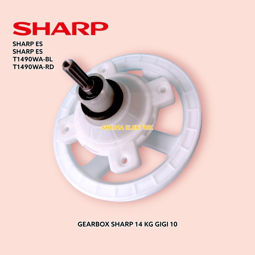 GEARBOX MESIN CUCI SHARP KAPASITAS 14 KG