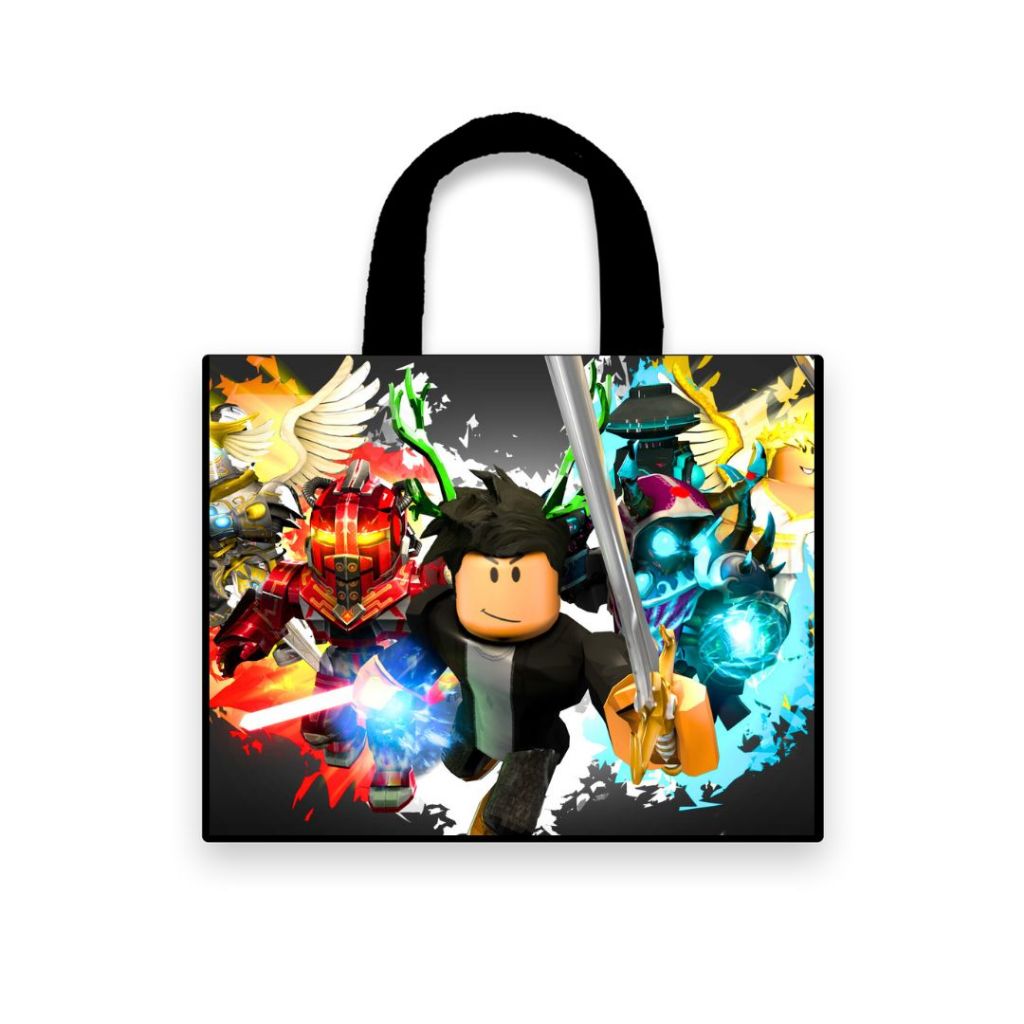 

Tas Souvenir Roblox Goodiebag Kids New Black Tas Hitam