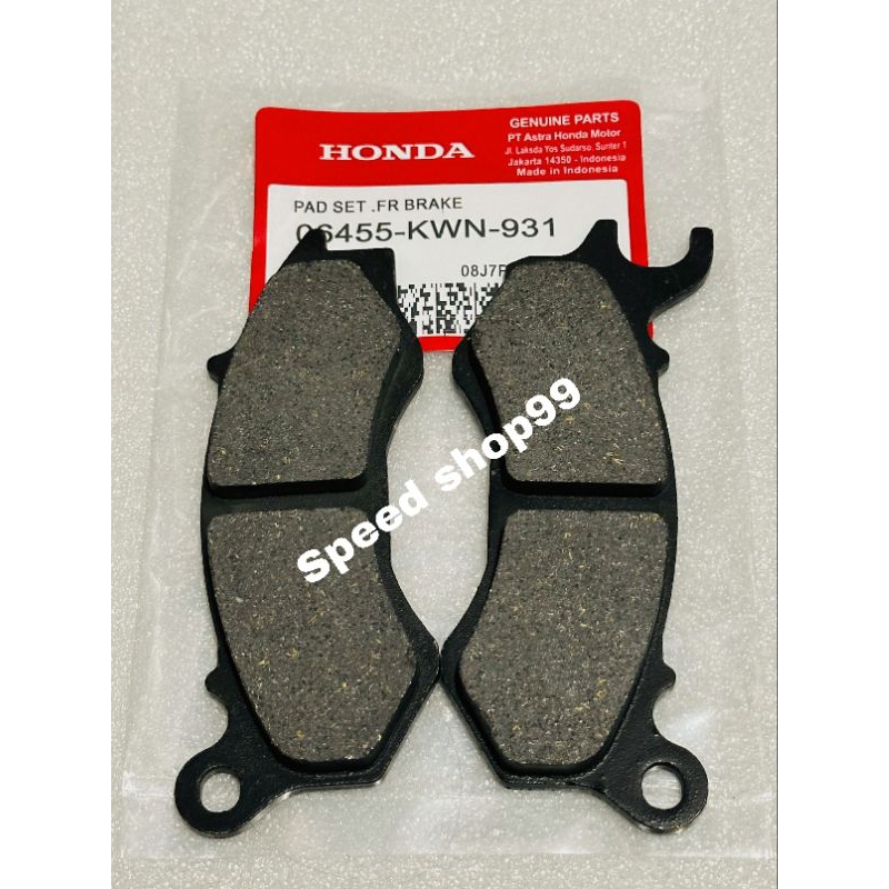 Kampas rem depan PCX 150 CBU PCX CBU 125 Oem impor Thailand