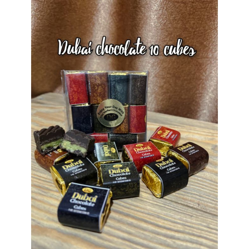 

COKLAT DUBAI CUBES ISI 10