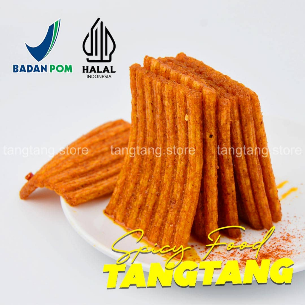 HALAL BPOM TANG TANG Gluten Spicy Stick Tofu Cemilan Snack Termurah Makanan Pedas Family Snack China