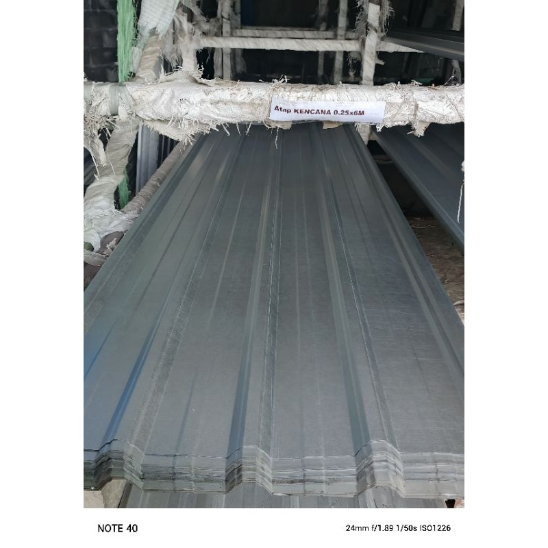 atap galvalum spandek eco tebal 0.30