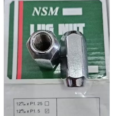 Mur racing panjang / Mur Baut Roda Panjang 12mm x 1,5 kunci 21