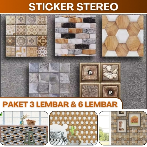 Wallpaper Stiker Dinding Kamar Mandi Wallfoam Stereo Foam Kamar Mandi Motif Batu Bata Aesthetic