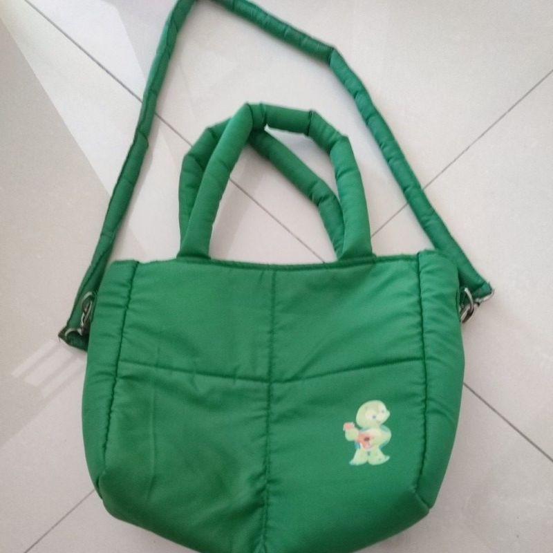 Preloved Tas Hijau Kura- Kura