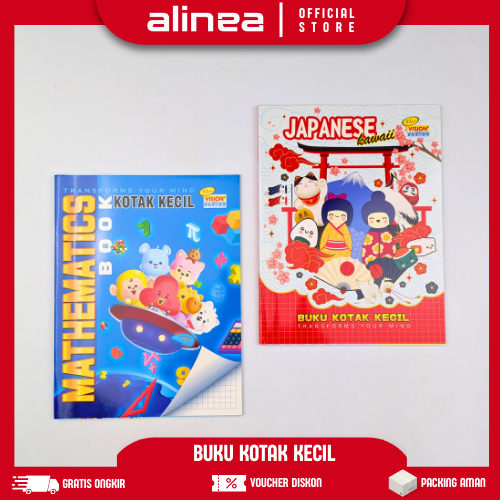

Buku Tulis Kotak Kecil Matematika Vision Design 38 Lembar