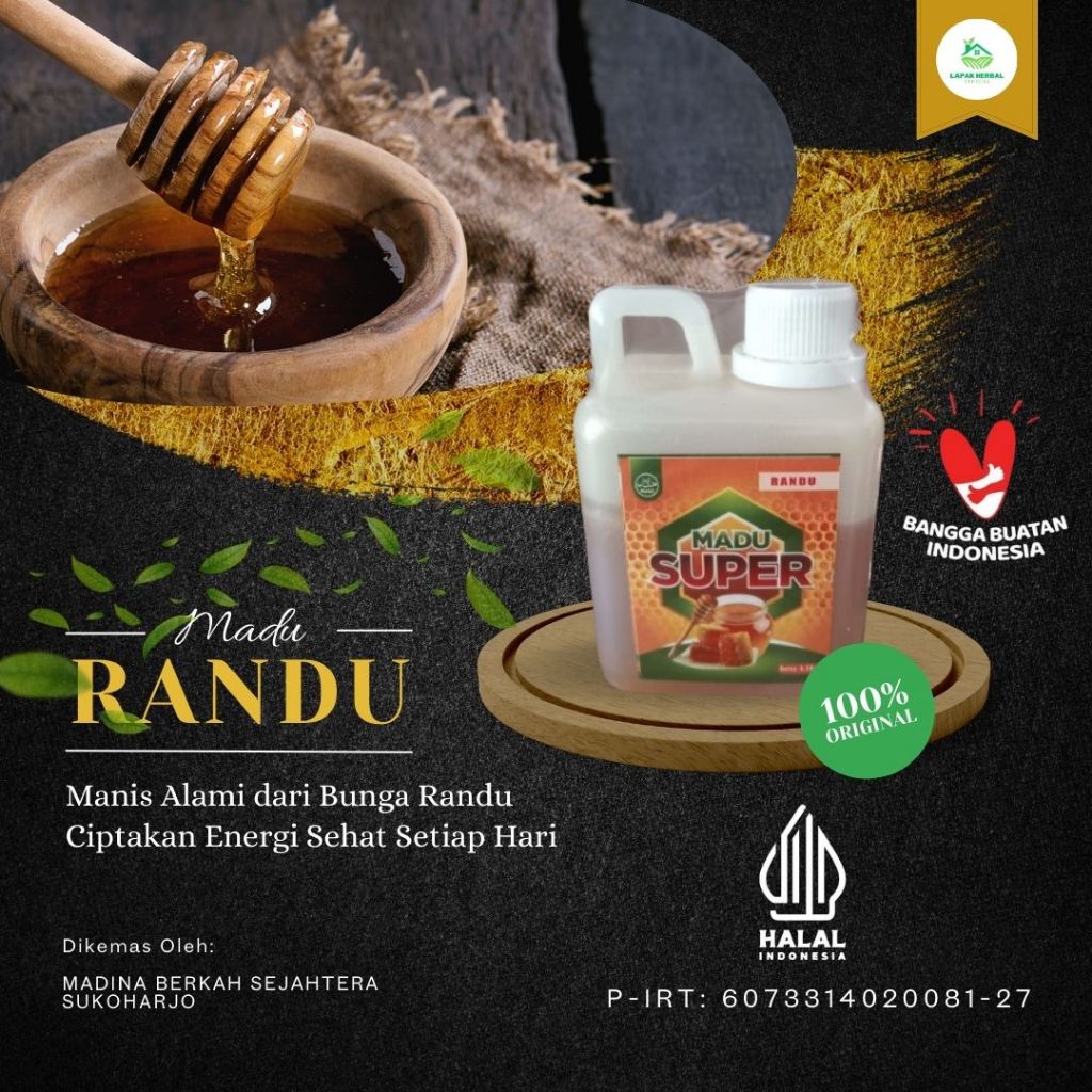 

Randu Madu Super Murni 0.5Kg