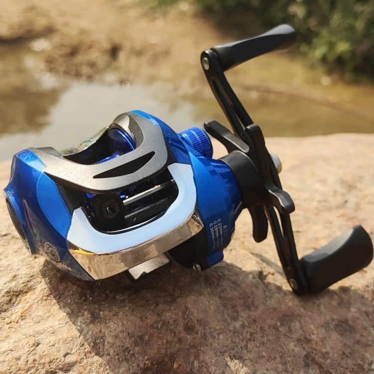 Fishing Reel Logam Reel Casting Reel Baitcasting Umpan Casting Alat Pancing Lure Pancing Casting 1 S