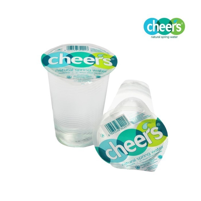

Air Mineral Cup/Gelas Cheers Natural Spring Water 220ml (48 cup)