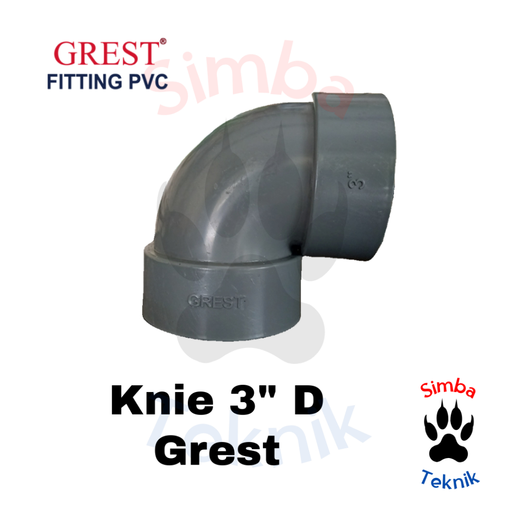 Knie 3" inch D Grest | Knee 3" inch D Grest | L 3" inch D Grest | keni 3" inch D Grest