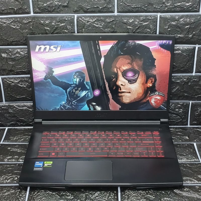Laptop Gaming MSI GF63 Thin 11th Gen Intel Core I5-11400H 16/512GB RTX 3050