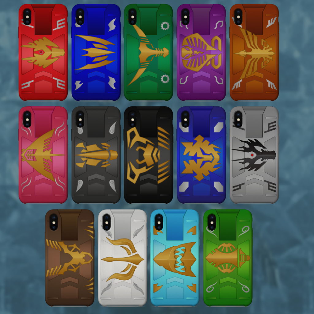 Custom Case Tokusatsu Kamen Rider Ryuki Deck Series