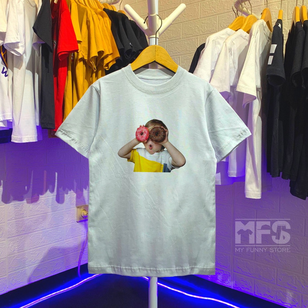 Baju Kaos Anak-Remaja ADLV DONAT | Acme De La Vie | Distro - Branded Style | Unisex Cowok - Cewek | 