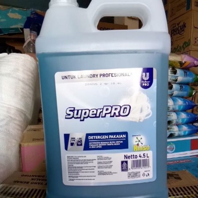 Rinso SuperPro 1Jerigen detergen cair Matic