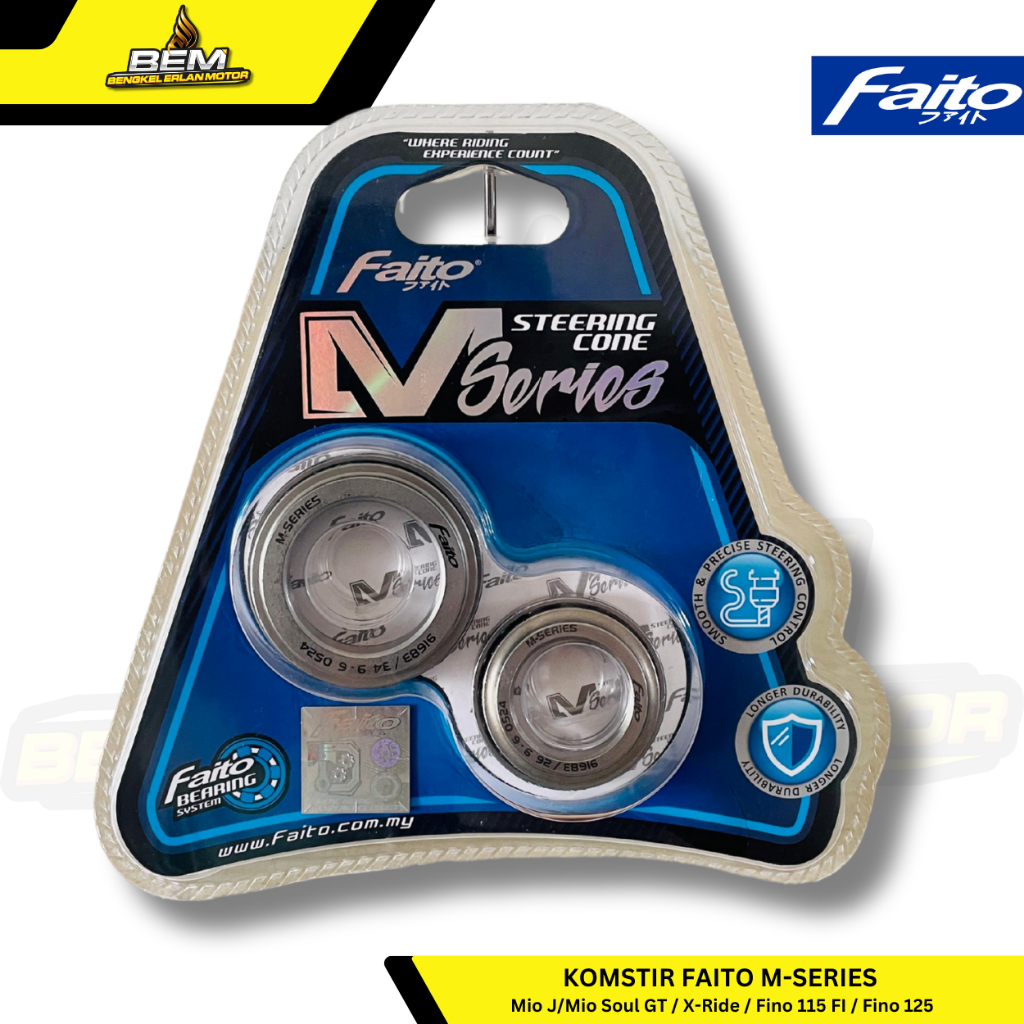 Komstir Faito M-Series Yamaha Mio J/Mio Soul GT / X-Ride / Fino 115 FI / Fino 125