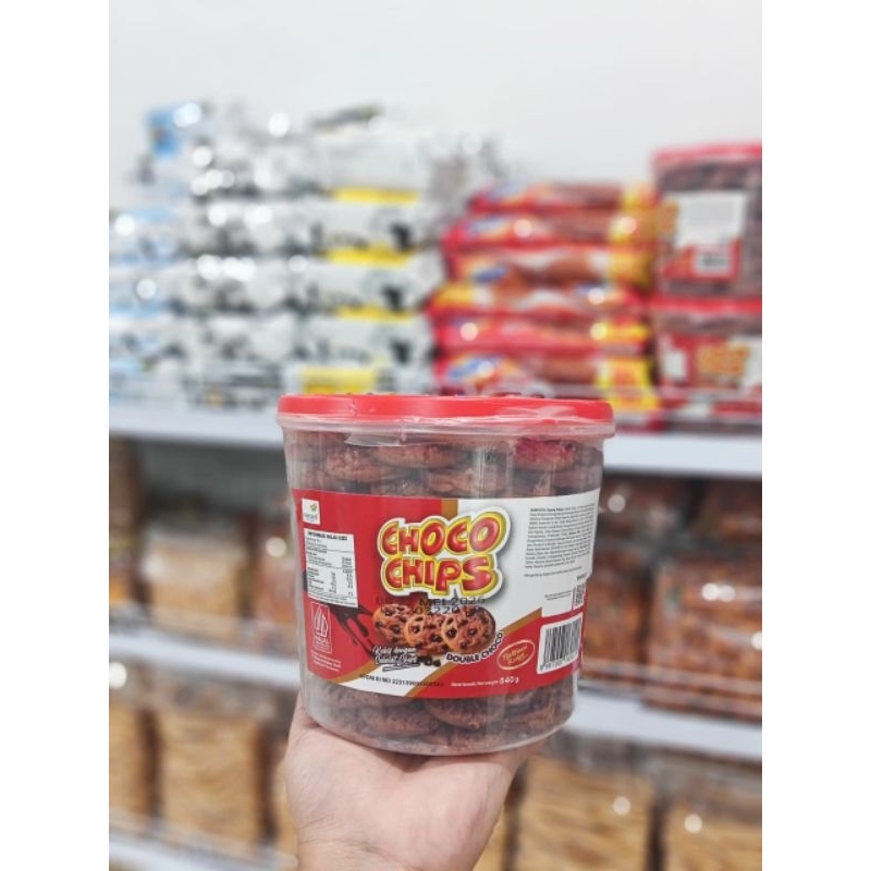 

CHOCO CHIPS DOUBLE CHOCO Berat +-540gr