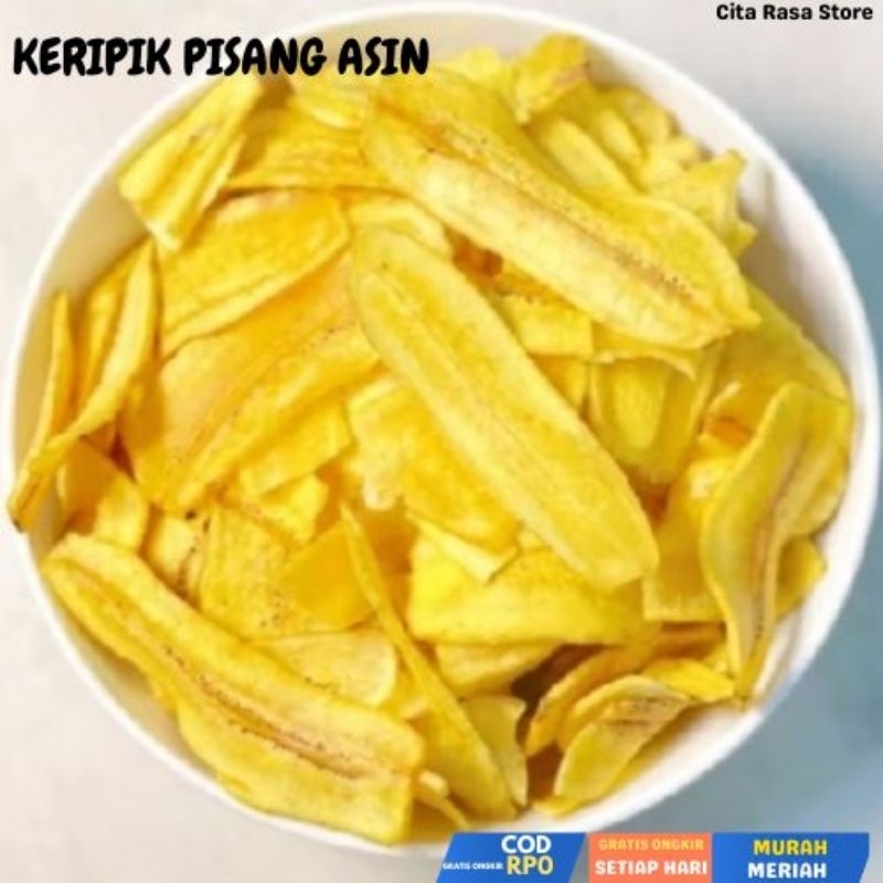 

Keripik Pisang Enak Gurih Renyah 500GR