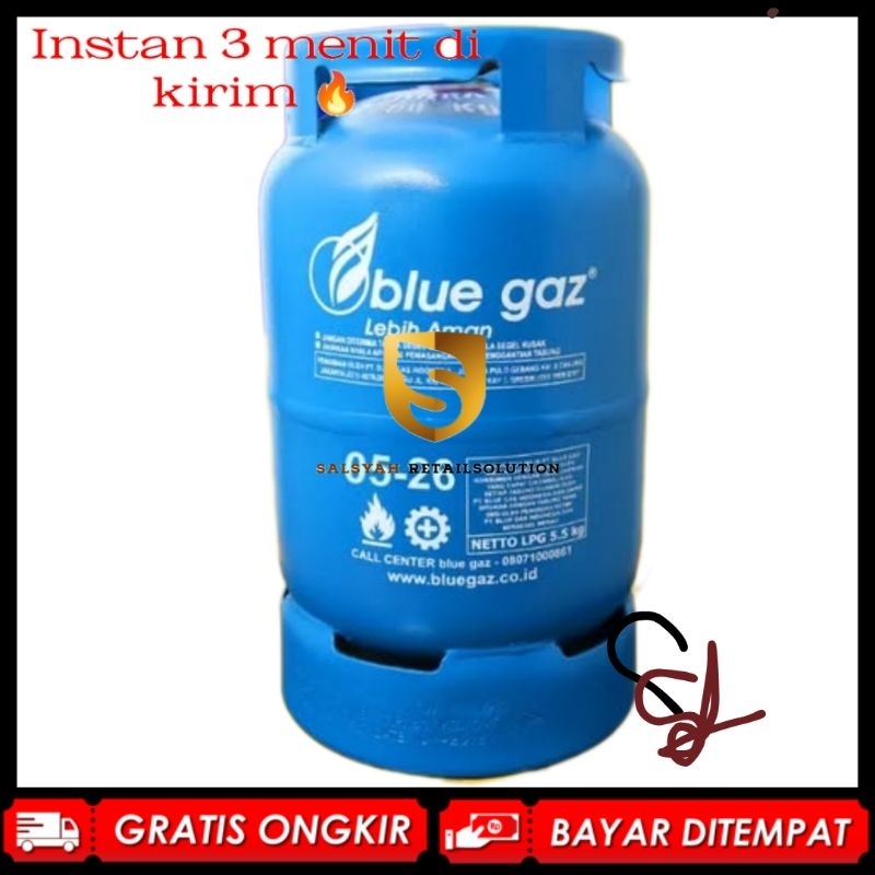 Tabung Blue Gaz Blue Gas Tabung 5kg Tabung Gas 5,5kg Tabung Biru 5,5kg