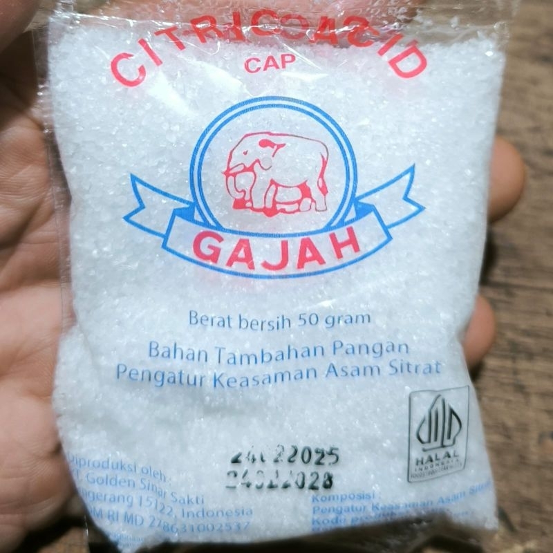 citric acid asam cap gajah