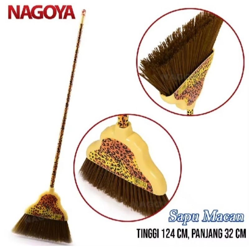 SAPU LANTAI / SAPU PLASTIK / SAPU NILON MACAN NAGOYA