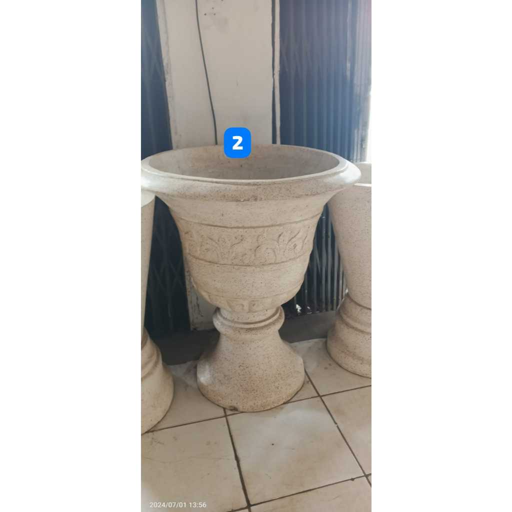 Batu Alam Pot Tanaman Teraso