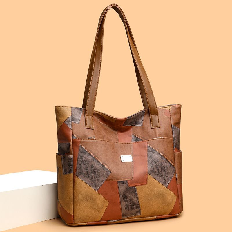 Tas Wanita Verren Bag - Tas Jinjing Ukuran Besar 33x31 Bahan PU Leather Premium Desain Simple Muat B