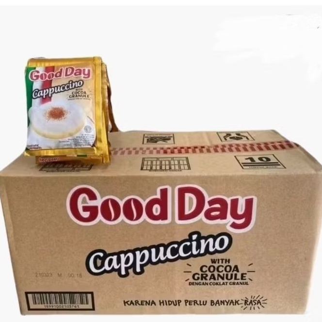 

GOOD DAY CAPUCCINO 1DUS=12RENTENG